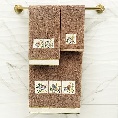 Linum Home Textiles Turkish Cotton Belinda 4-piece Embellished Towel Set