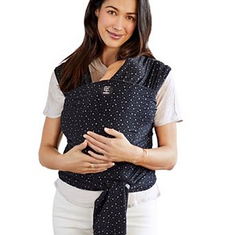 MOBY Petunia Pickle Bottom x Moby Wrap Classic Baby Wrap Carrier in Terrazzo Black