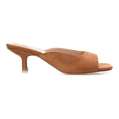 Journee Larna Women's Kitten Sandals
