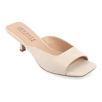 Journee Larna Women's Kitten Sandals