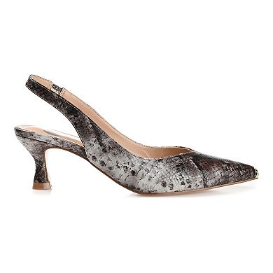 Journee Mikoa Women's Slingback Pumps