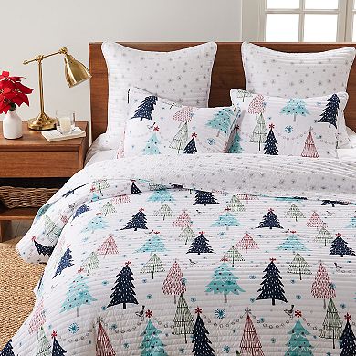 Levtex Home White Pine Quilt Set with Shams