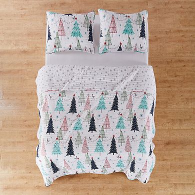 Levtex Home White Pine Quilt Set with Shams