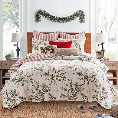 Levtex Home Winterberry Quilt Set with Shams
