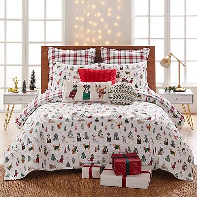 Christmas Full/Queen selling Quilt Set