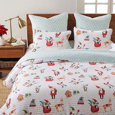 Levtex Home Gnome Holidays Quilt or Shams