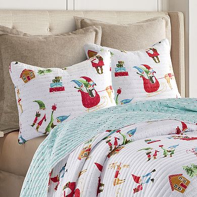 Levtex Home Gnome Holidays Quilt or Shams