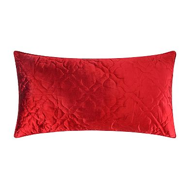 Levtex Home BH Caserta Velvet Red Quilt or Sham