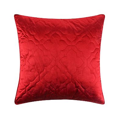 Levtex Home BH Caserta Velvet Red Quilt or Sham