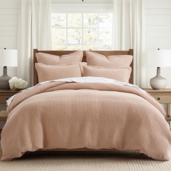 Levtex Home Mills Waffle Duvet Set with Shams