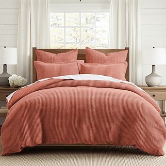 Levtex Home Mills Waffle Duvet Set with Shams