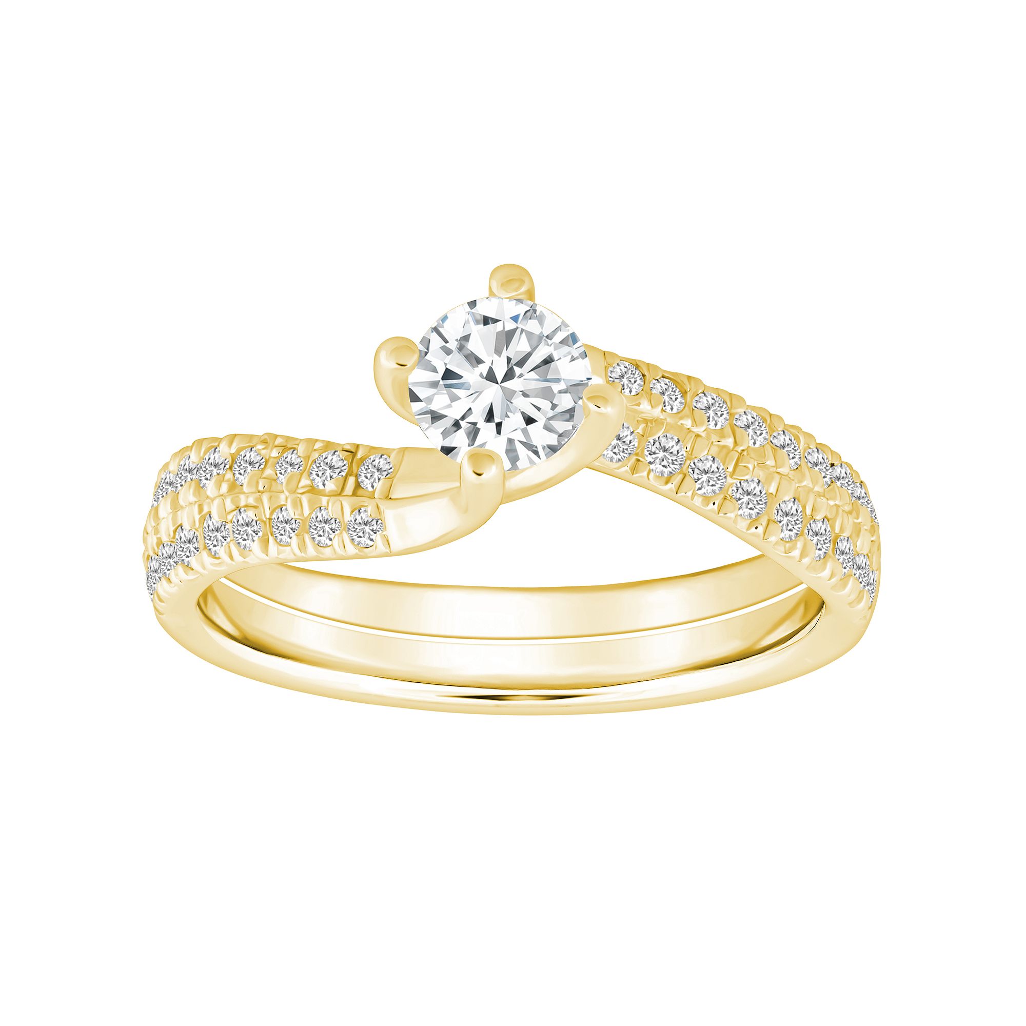 18811222 Alyson Layne 14k Gold 9/10 Carat T.W. Diamond Enga sku 18811222