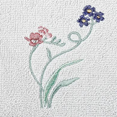 Linum Home Textiles Turkish Cotton Stella 2-piece Embellished Fingertip Towel Set