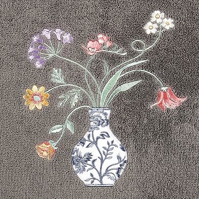 Linum Home Textiles Turkish Cotton Stella 4-piece Embellished Towel Set