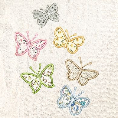 Linum Home Textiles Turkish Cotton Mariposa Hand Towel 2-pc. Set