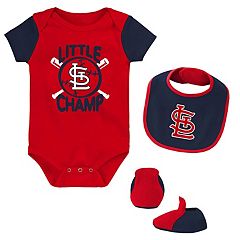 Baby Fanatic Officially Licensed Pink Unisex Cotton Baby Bibs 2 Pack - MLB  St. Louis Cardinals Baby Apparel Set