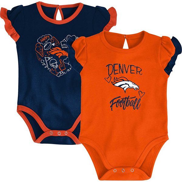 NFL Apparel Denver Broncos Baby One Piece Size 12 Months