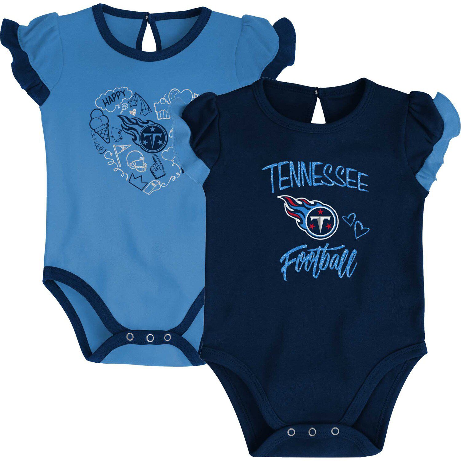 Newborn & Infant Nike Derrick Henry Navy Tennessee Titans Game Romper Jersey  