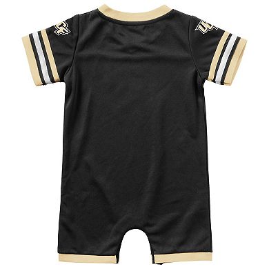 Newborn & Infant Colosseum Black UCF Knights Bumpo Football Romper