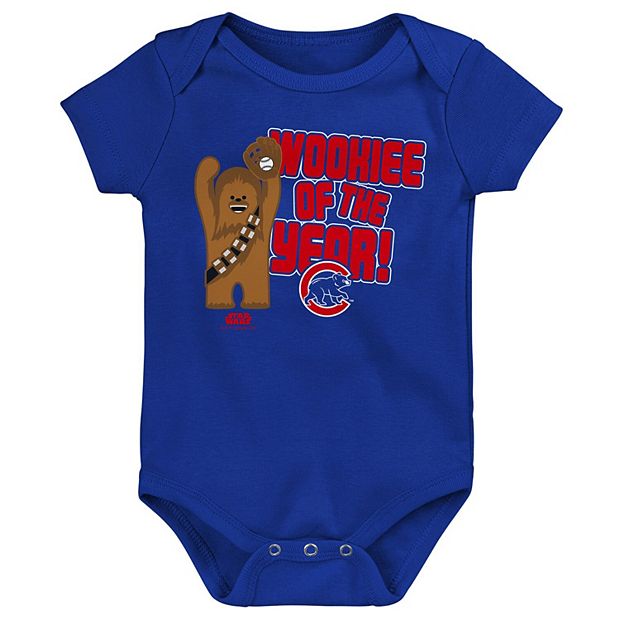 Newborn & Infant Royal Chicago Cubs Star Wars Wookie of The Year Bodysuit