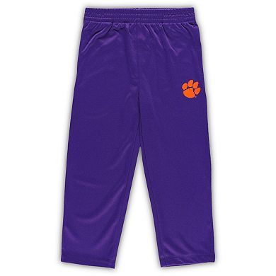 Toddler Orange/Purple Clemson Tigers Red Zone Jersey & Pants Set