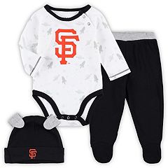 Baby Fanatic 2 Piece Bid and Shoes - MLB San Francisco Giants - White  Unisex Infant Apparel