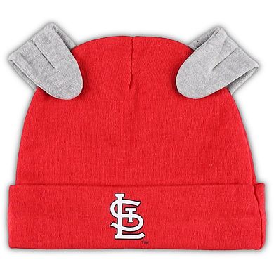 Newborn & Infant Red/White St. Louis Cardinals Dream Team Bodysuit Hat & Footed Pants Set