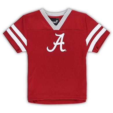 Toddler Crimson/Gray Alabama Crimson Tide Red Zone Jersey & Pants Set