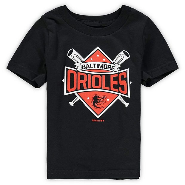 Baltimore Orioles Black Toddler Jersey