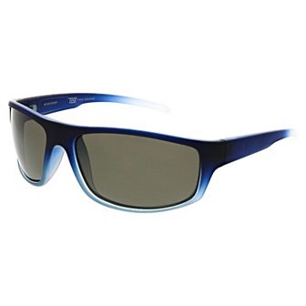 Men's Tek Gear® 64mm Rubberized Wrap Polarized Sunglasses