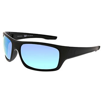 Men's Tek Gear® 64mm Wrap Sport Polarized Sunglasses