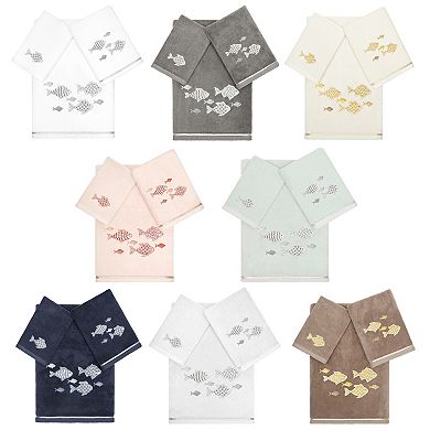 Linum Home Textiles Turkish Cotton Figi 3-piece Towel Set