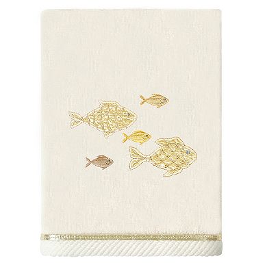 Linum Home Textiles Turkish Cotton Figi 3-piece Embellished Towel Set