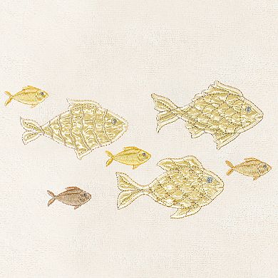 Linum Home Textiles Turkish Cotton Figi 3-piece Embellished Towel Set