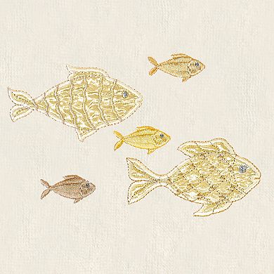 Linum Home Textiles Turkish Cotton Figi 3-piece Embellished Towel Set