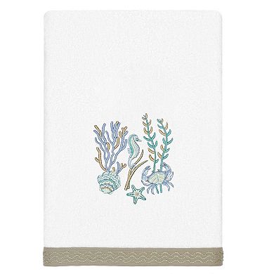 Linum Home Textiles Turkish Cotton Aaron 3-piece Embellished Towel Set