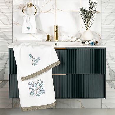 Linum Home Textiles Turkish Cotton Aaron 3-piece Embellished Towel Set