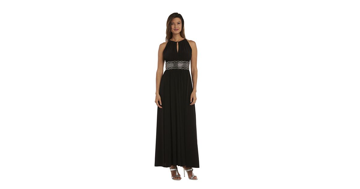 kohls long black dress Womens Halter Maxi Dresses, Clothing Plus size