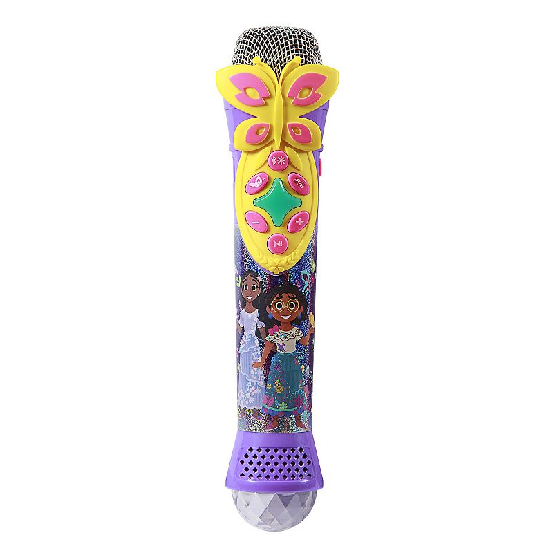 KIDdesigns eKids Disneys Encanto Bluetooth Karaoke Microphone, Purple