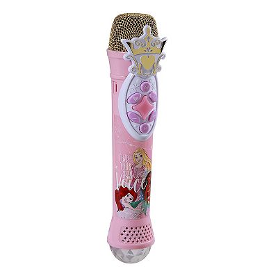 KIDdesigns eKids Disney Princess Bluetooth Karaoke Microphone