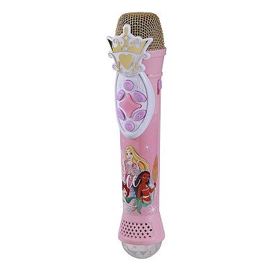 KIDdesigns eKids Disney Princess Bluetooth Karaoke Microphone