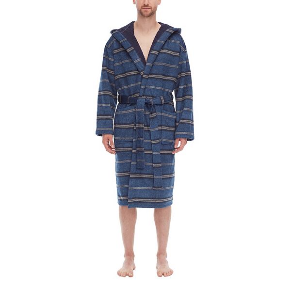 Big & Tall Residence Sueded Fleece Hooded Robe