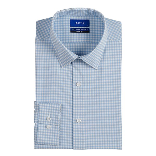 Men's Apt. 9® Slim-Fit Performance Wrinkle Resistant Dress Shirt