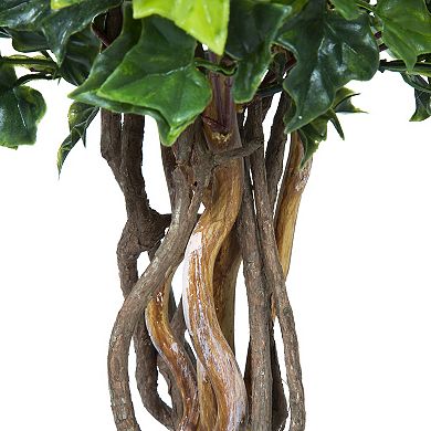 Pure Garden 2.5-ft. Ball Faux English Ivy Topiary Tree Floor Decor
