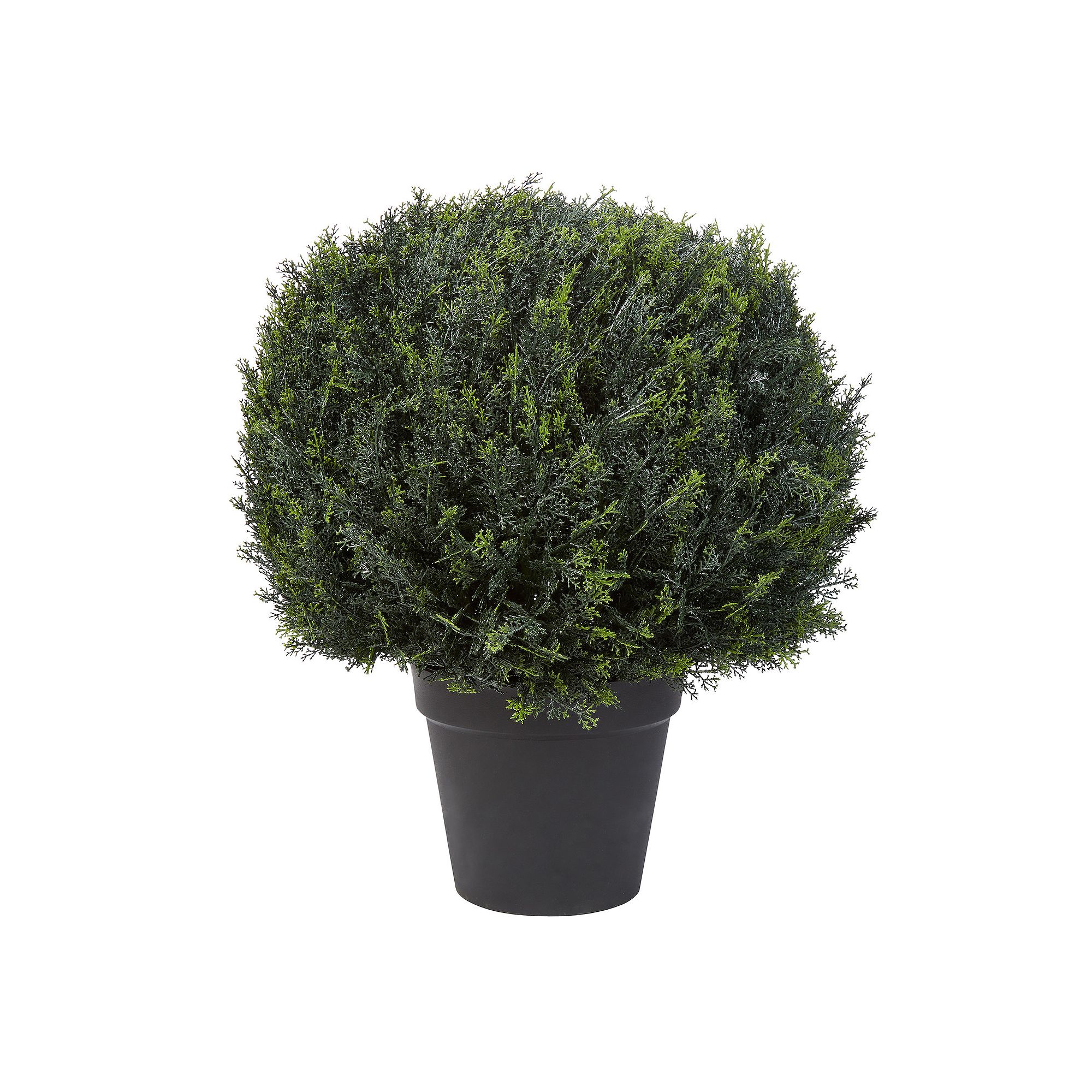Pure Garden Artificial Cypress Topiary Floor Decor, Green