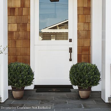 Pure Garden Artificial Cypress Topiary Floor Decor