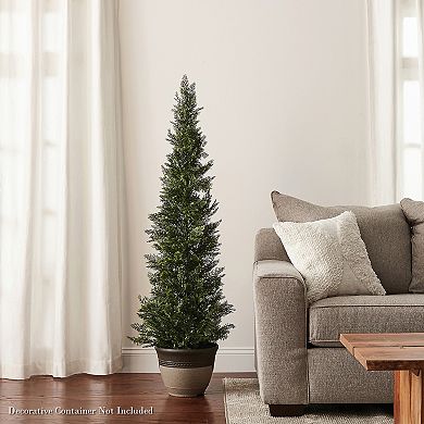 Pure Garden 5-ft. Artificial Cedar Tree Floor Decor