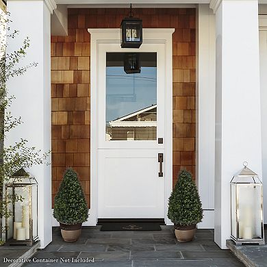 Pure Garden 3-ft. Artificial Cypress Topiary Floor Decor