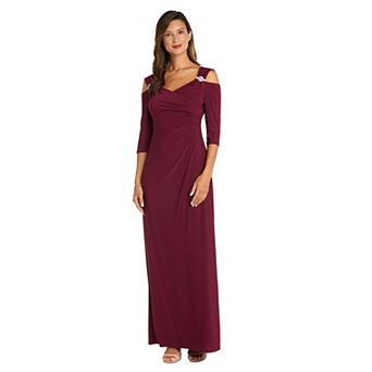 Women's R&M Richards Empire Waist Long Evening Gown