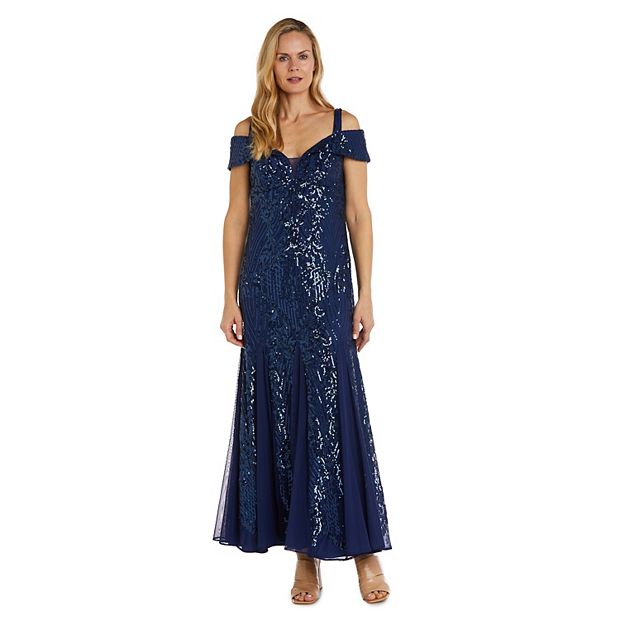 R&m richards beaded on sale gown